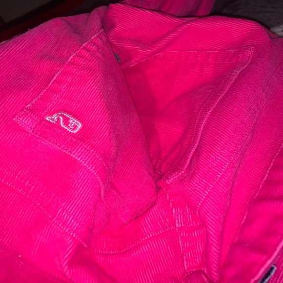 Vineyard vines pink pants holly berry- size 14 - Picture 6 of 8